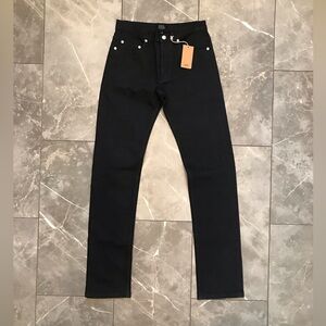 A.P..C. New Standard Black Jean Classique Jeans - NWT